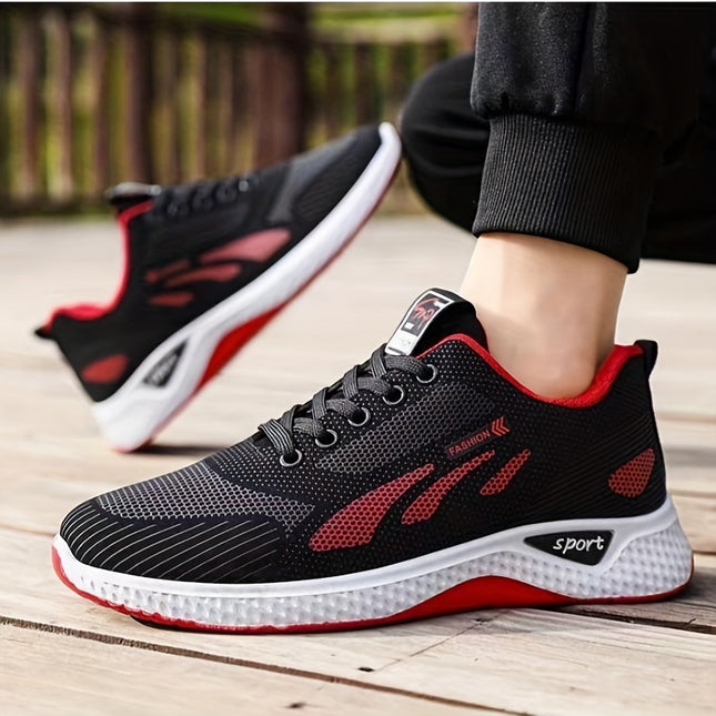 Men's Lightweight Breathable Sneakers Low Top Hiking Gym
