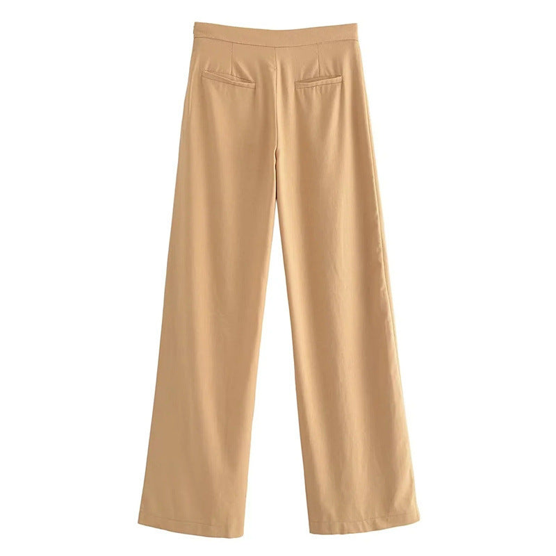 Women's Fashion Casual All-match Linen Pants