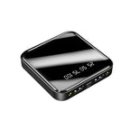 Mini Power Bank 20000 MAh Portable Mirror Digital Display Power Bank