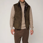 Autumn And Winter Fur Integrated Single-breasted Pocket Turn-down Collar Coat