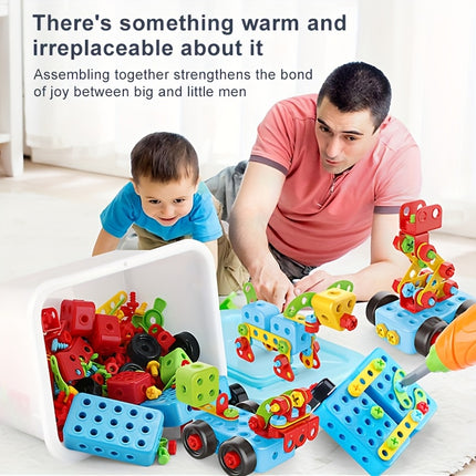Educational Building Blocks With Screwdriver 3D Puzzle Toy