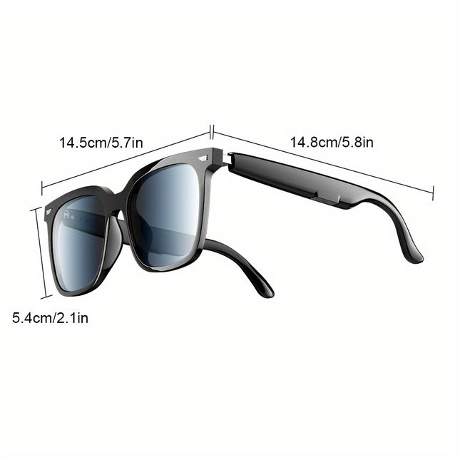 ANKRIYUL Wireless Glasses Earphone Microphone For Calls
