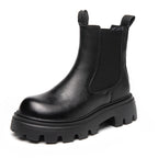 Women's Leather Thick-soled Leather Martin Boots