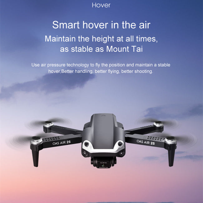 UAV Folding Four Axis 4K High Definition Dual Camera Aerial Model Hover Image