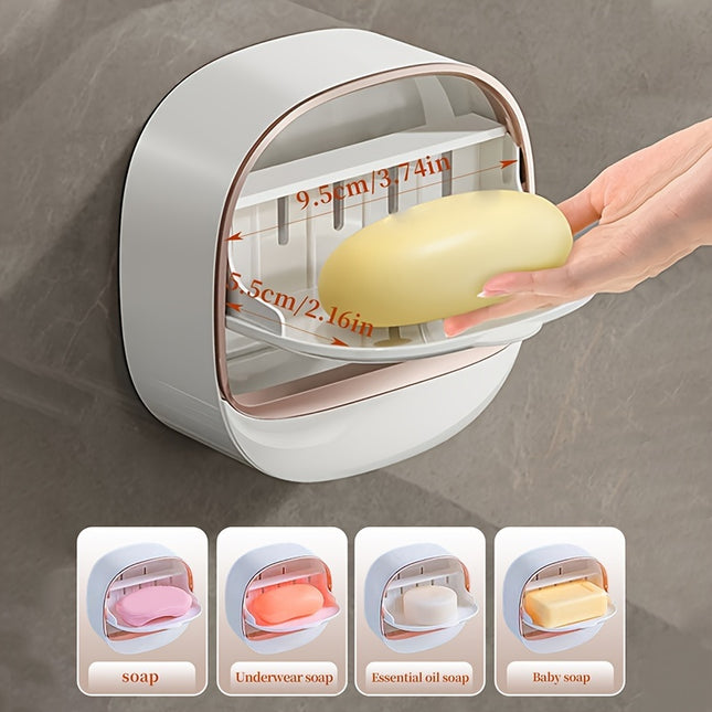Wall Mounted Soap Dispenser With Drainage No Drill