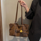 All-match One-shoulder Underarm Retro Commuter Tote