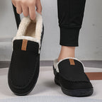 Couple's Thickened Home Slippers Minimalist Casual Style