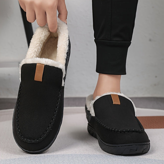 Couple's Thickened Home Slippers Minimalist Casual Style Main Image