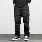 Spring And Autumn American Fashion Brand Loose High Street Straight Long Pants