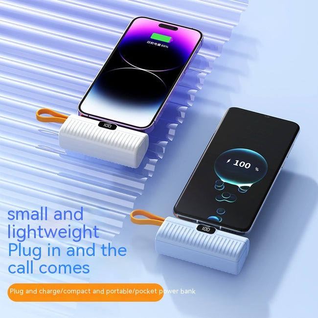 Power Bank Compact Portable Capsule Power Bank Main Image