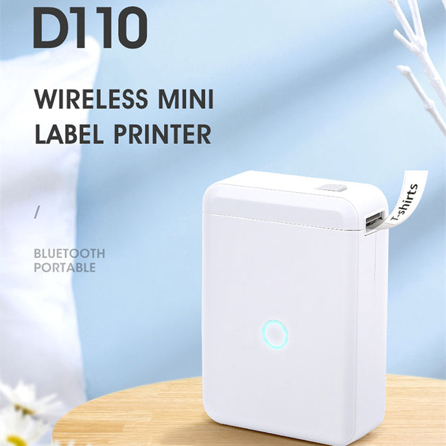 D110 Label Printer Household Thermosensitive Adhesive Hover Image