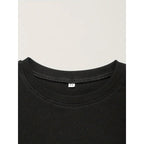 Girls' Cotton T-shirt With Cow Head Pattern Print