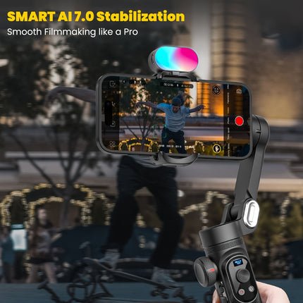 AOCHUAN SmartX Pro Combo 1 Wireless Gimbal With RGB Light