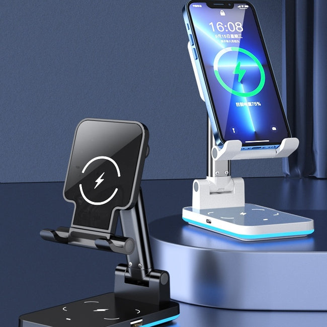 Mobile Phone Holder Desktop Wireless Charging Main Image