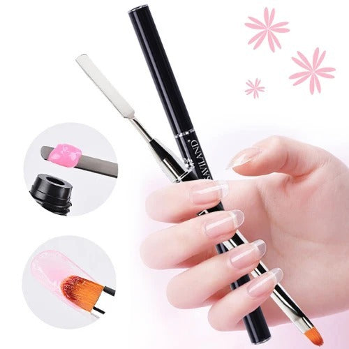 Quick Extension Gel Crystal Gel Nail Set Main Image