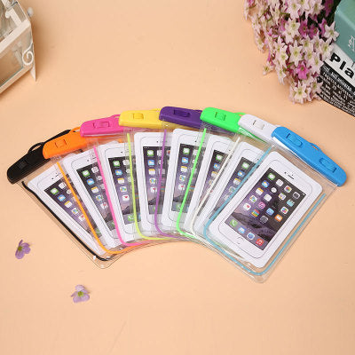 Transparent Mobile Phone Waterproof Bag Hover Image