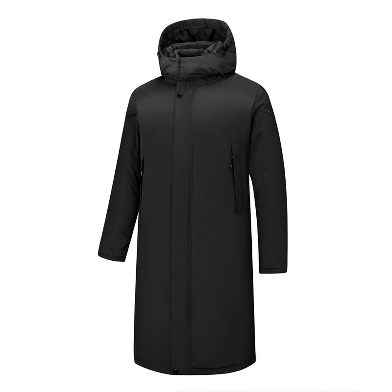 Outdoor Keep Warm Cotton Thick Windproof Waterproof Long Shell Jacket