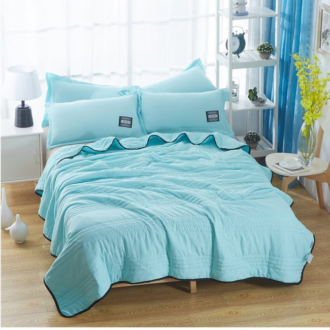Cooling Blankets Pure Color Summer Quilt Plain Summer Cool Quilt Compressible Air-conditioning Quilt Quilt Blanket Main Image