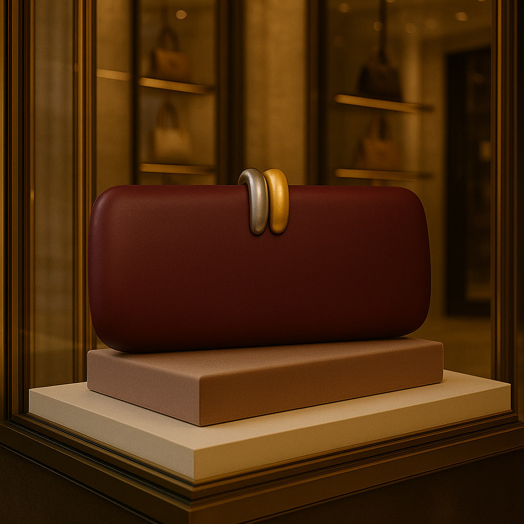 Clutch Bag Shape Crossbody Single Shoulder Dinner Bag