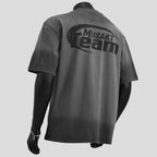 American Retro Heavy Short-sleeved T-shirt Men's Summer Loose