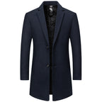 Autumn And Winter New Men's Woolen Coat