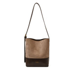 Women's Fashionable Suede Bucket Bag