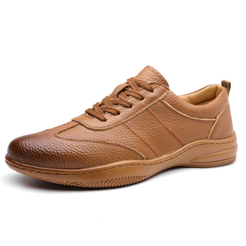 Casual Business Shoes Korean Style Punching Hollow Trendy Men's Shoes