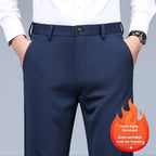 Men's Black Slim Straight Formal Pants Men's Pants