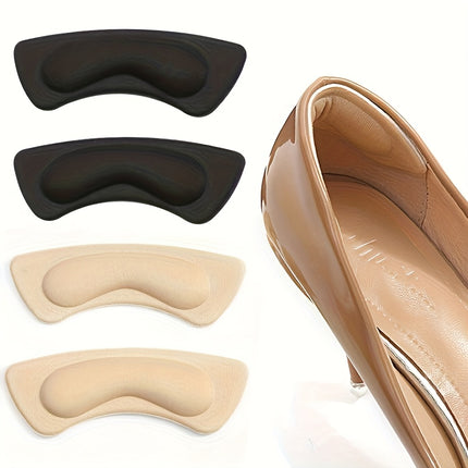 16 Pack Non Slip Shoe Heel Pads Cushioned Grippers Durable