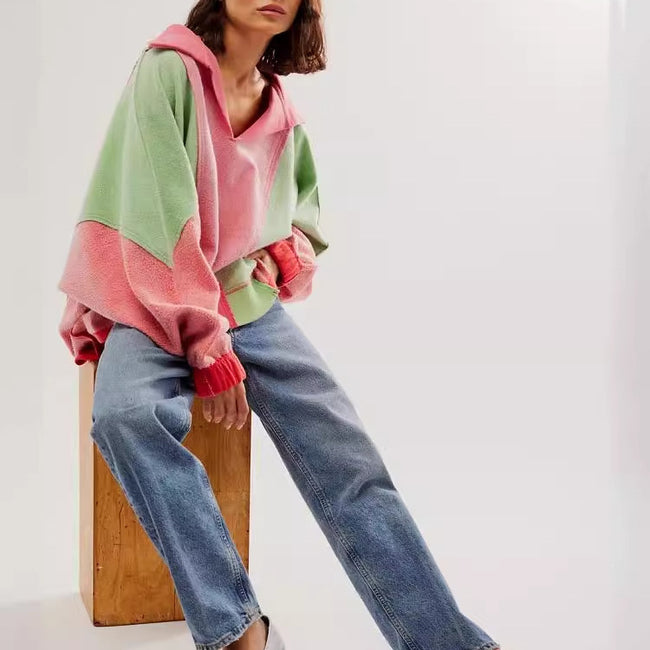 Loose And Lazy Style Cross-border Leisure Pullover Sweatshirt Hover Image
