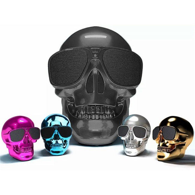 Skull Wireless Bluetooth Speaker Hover Image