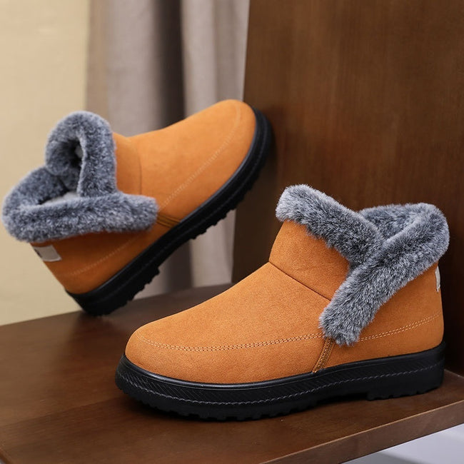 Women's Large Size Cotton Boots Plus Velvet Thickened Outdoor Leisure Main Image