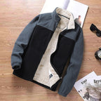 Polar Fleece Jacket Warm Thick Stand-up Collar Cardigan Coat
