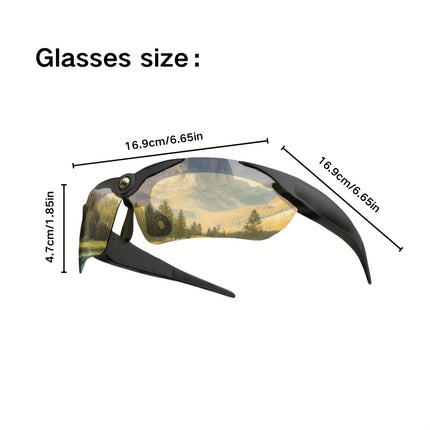 Smart Glasses 1080P Ultra HD Video 32GB Storage Black