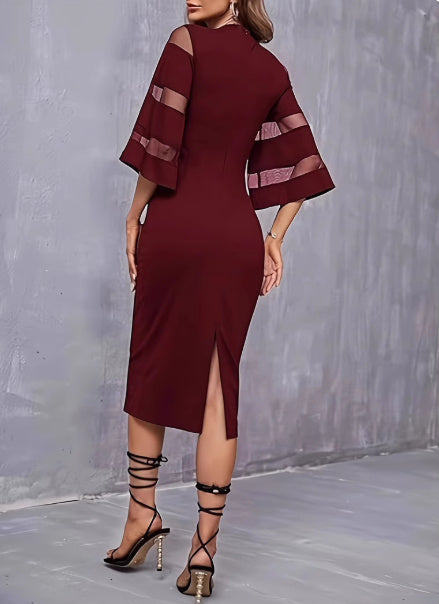 Women's Fashionable Round Neck Dress Main Image