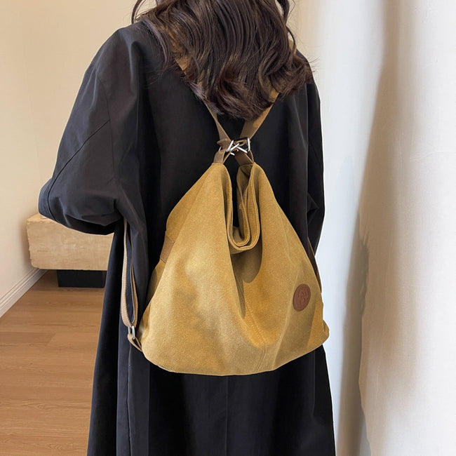 Women's Large-capacity Canvas Shoulder Bag Main Image