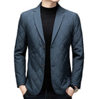 Mulberry Silk Cotton-padded Jacket Men's Casual Cotton-padded Jacket