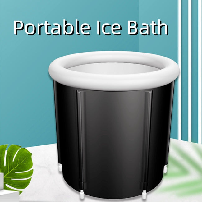 Portable Ice Baths Inflatable Air Ring PVC Bath Bath Household Bath Tub Holder Foldable Bath Tub For Recovery Therapy Outdoor Main Image