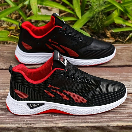 Men's Lightweight Breathable Sneakers Low Top Hiking Gym