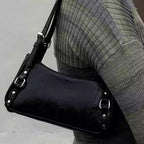 Hot Girl Locomotive Style All-matching Shoulder Bag