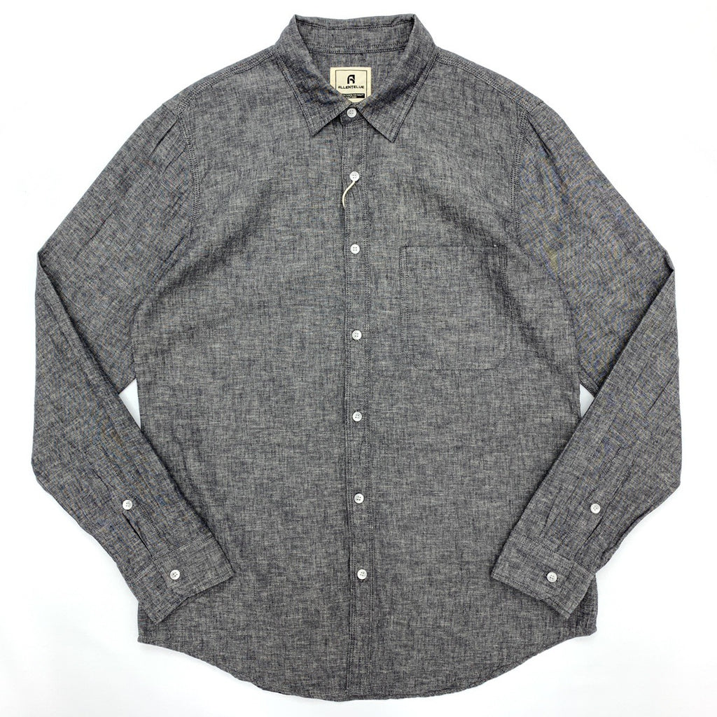 Summer Cotton And Linen Shirt Men's Linen Cotton Thin Japanese-style Retro