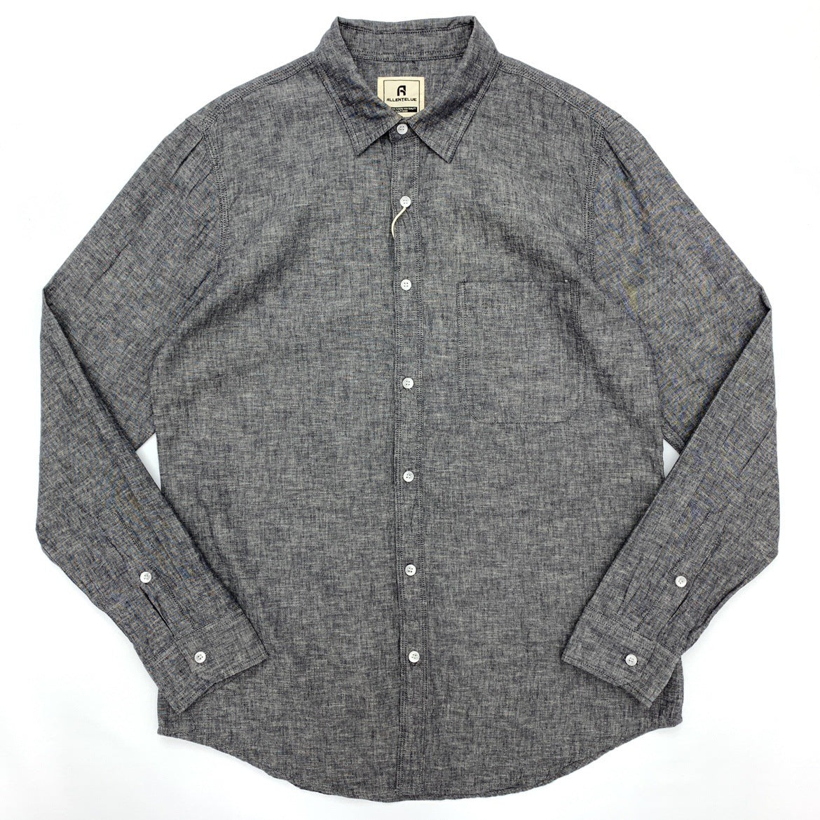 Summer Cotton And Linen Shirt Men's Linen Cotton Thin Japanese-style Retro