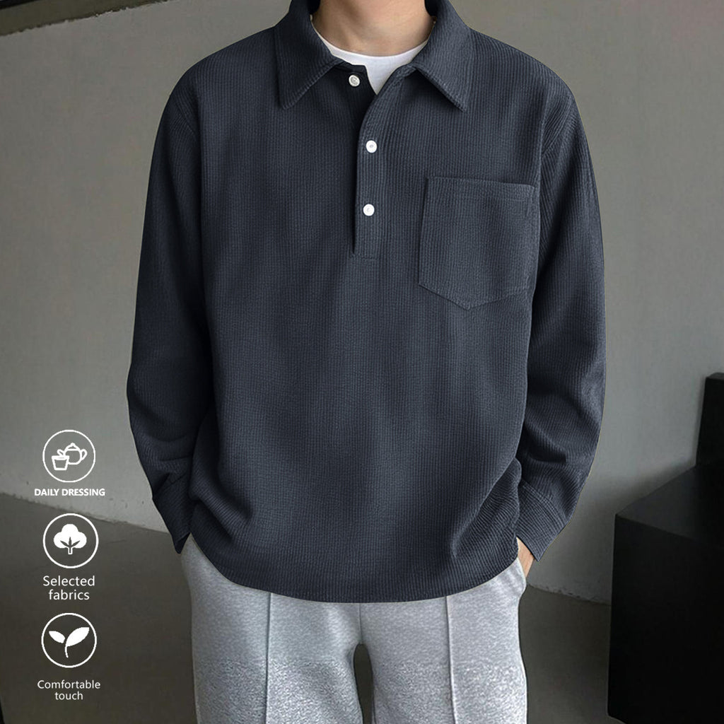 American Retro Casual Bottoming Shirt