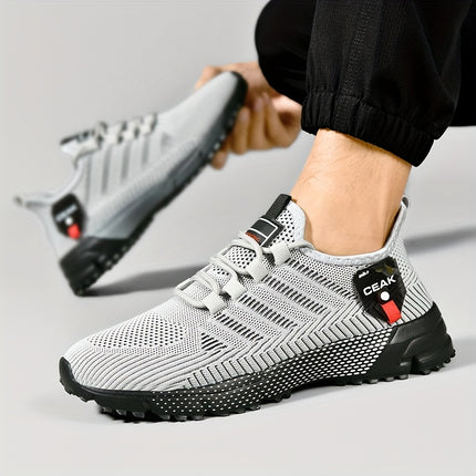 Men Lightweight Breathable Sneakers All Season Low Top Shoes