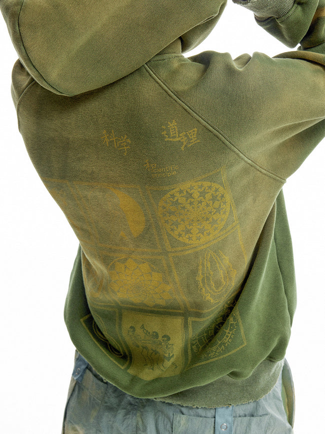 Science And Reason Listen To Songs Buddha Large Velvet Sweater Main Image