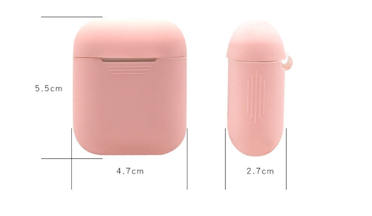 Soft Silicone Case For Storage Box Protector Cover Charging Cover Headphone Holder