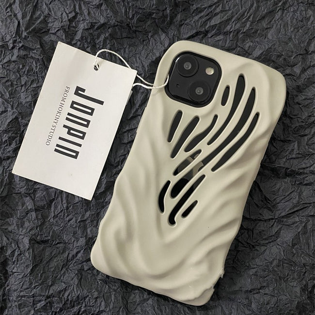 Titanium Gray Wind Hollowed Out Suitable For 1413 Phone Cases Hover Image