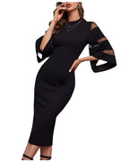 Women's Fashionable Round Neck Dress