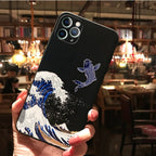 Relief soft shell mobile phone case