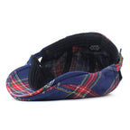 Retro Plaid Beret Men's And Women's Spring And Autumn Hat Casual Peaked Cap